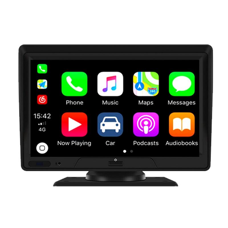 7 Touch Display Car Navigator With Dual-Lens Smart Driving Recorder - Portable And Wireless-1915197473782108160
