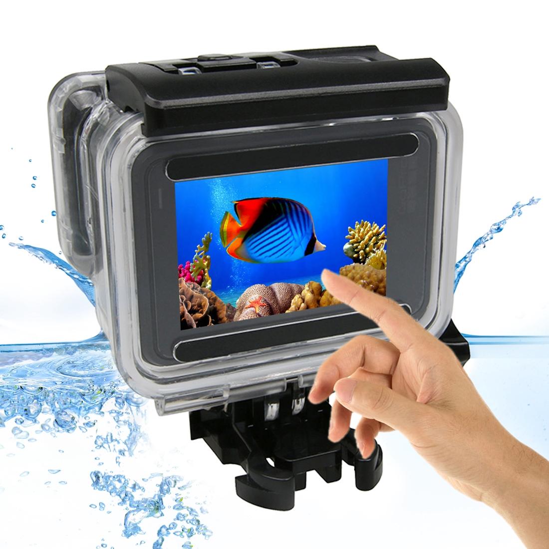 Touch Screen Housing For Gopro Hero 6 / 5 With Mount And Screw-1915197596658438144