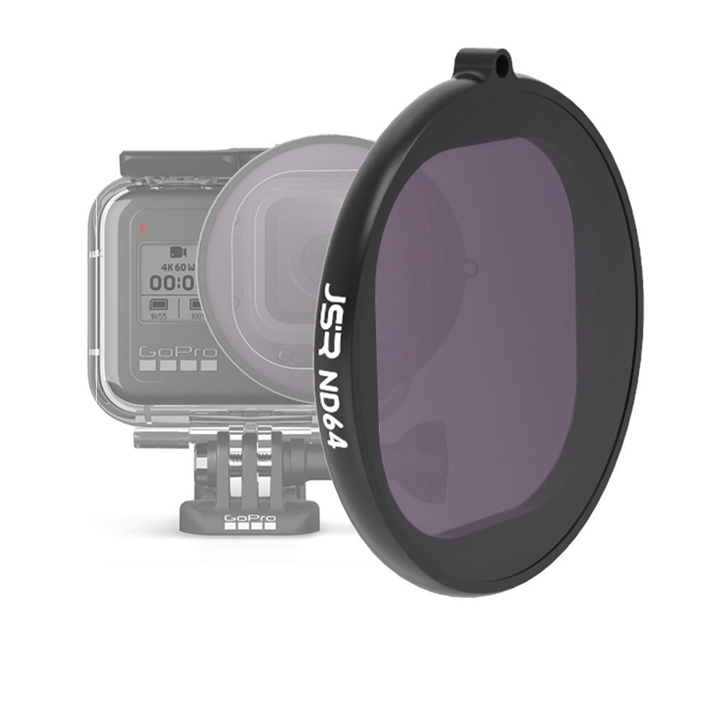Round Housing Filter For Gopro Hero8 - Nd64 Lens-1915197590354399232