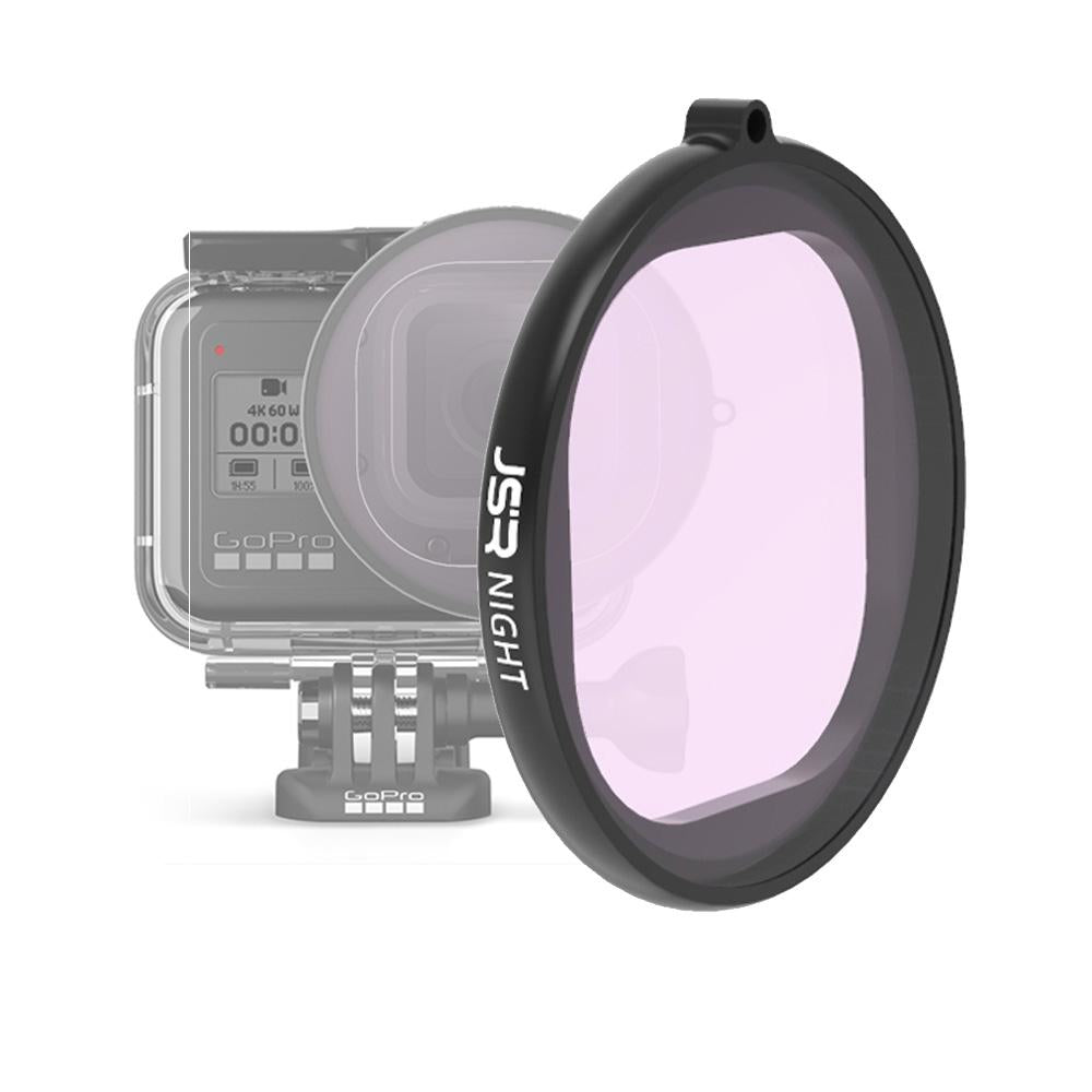 Night Lens Filter For Gopro Hero8 Round Housing-1915197098257682432