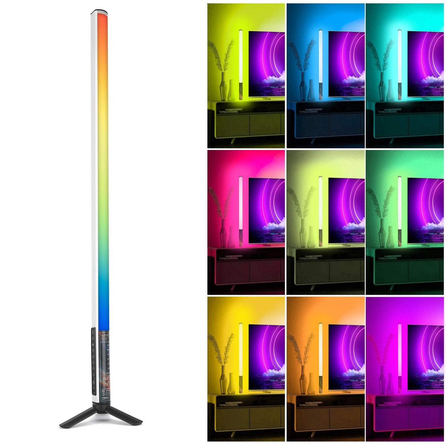 85Cm Rhythm Led Stick With Tripod For Colourful Atmosphere Lighting-1964932220254818304