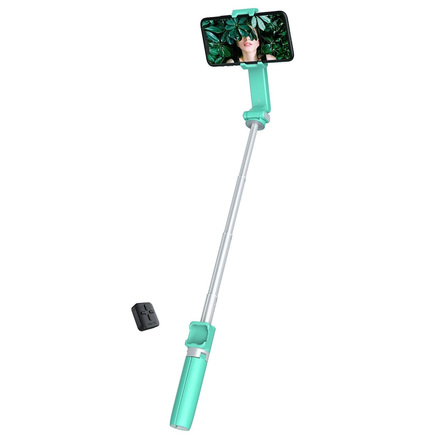 Portable Smartphone Gimbal Stabilizer - Foldable Green-1964932149886980096