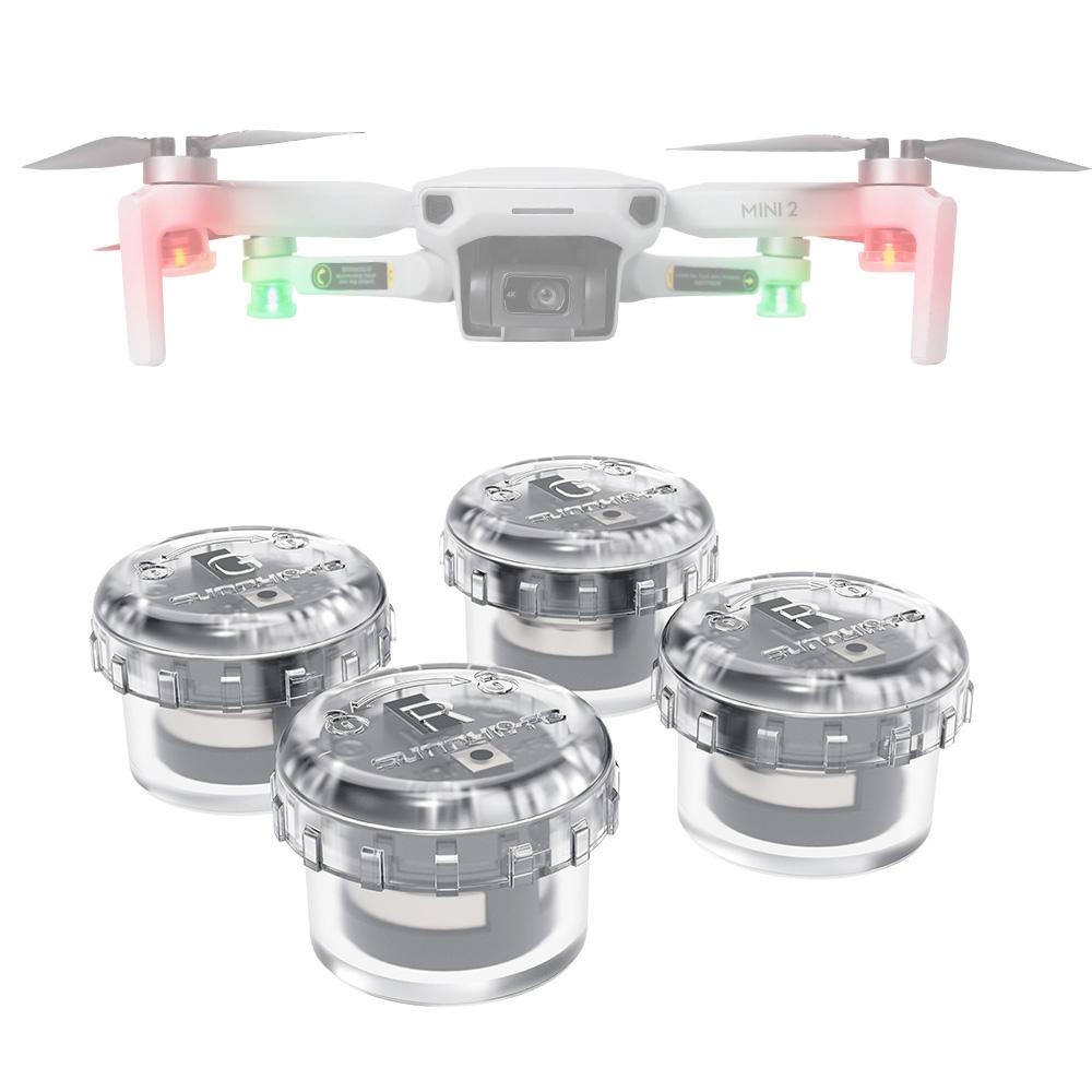 2 Night Strobe Led Light For Dji Mavic 2 Mini / Air 2 Fpv - 2 Pack-1964932223811588096