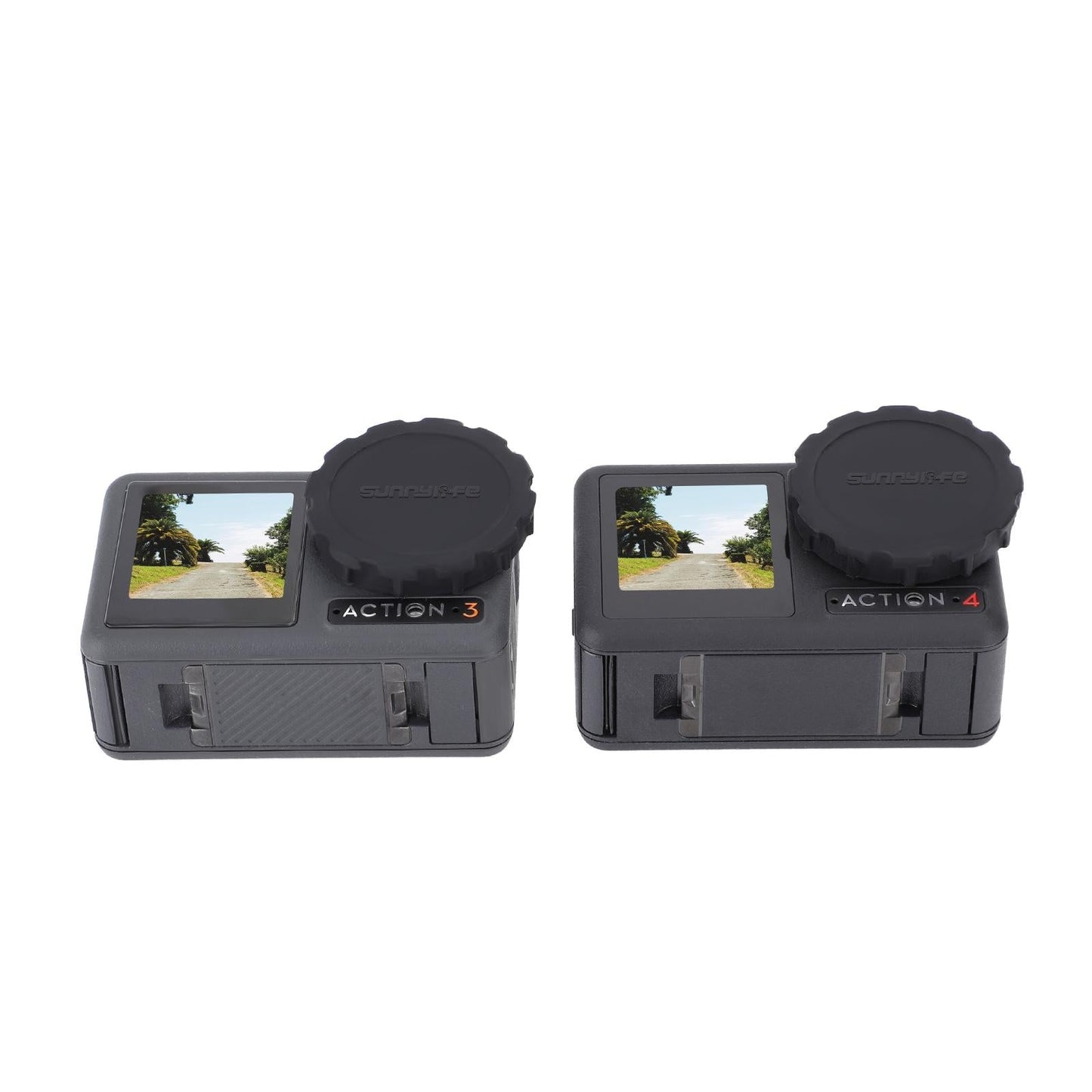 2-Pack Camera Lens Cap For Dji Action 3 / 4 - Scratch Resistant-1915196703359766528