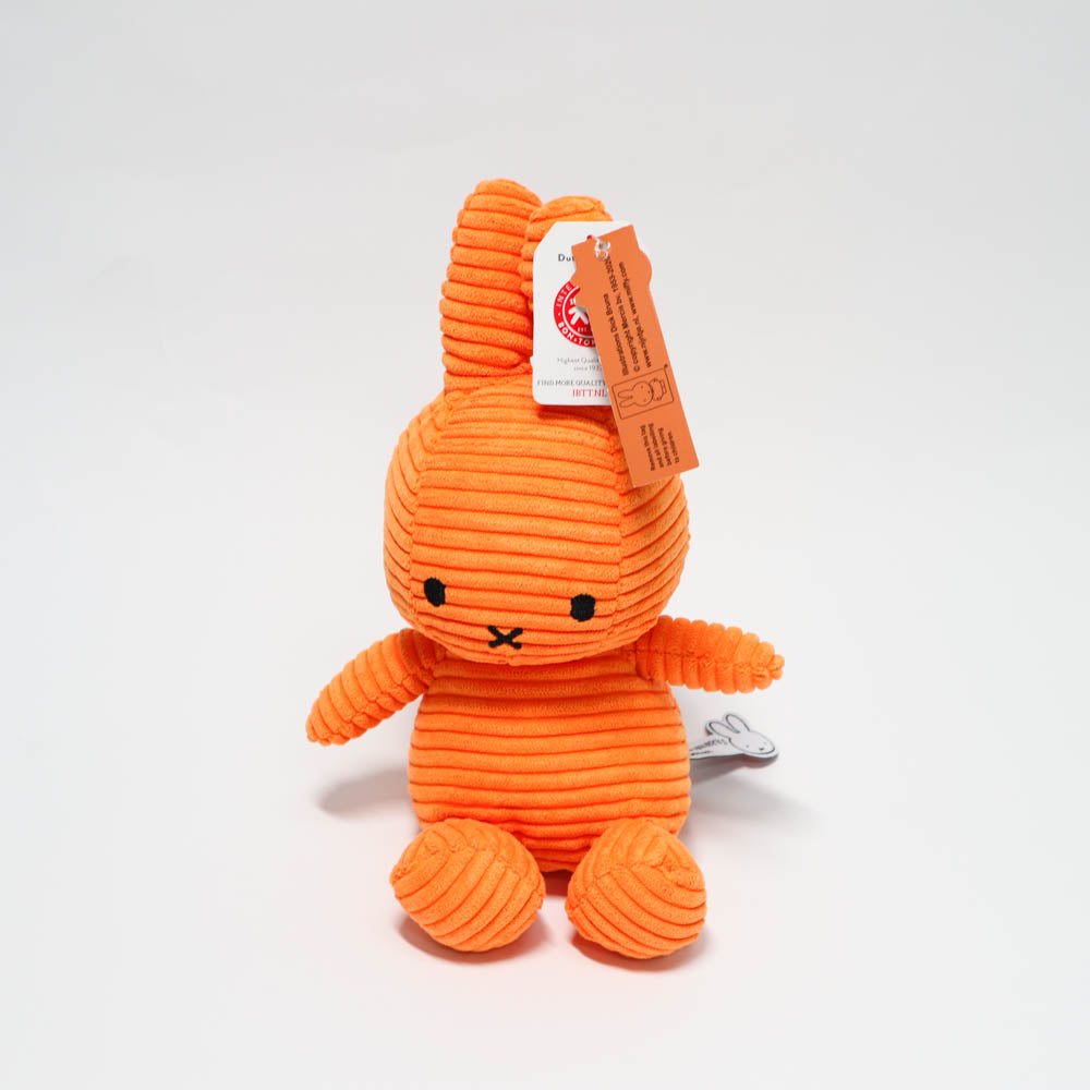 MIFFY SITTING CORDUROY ORANGE 23 CM-1973194162731880448