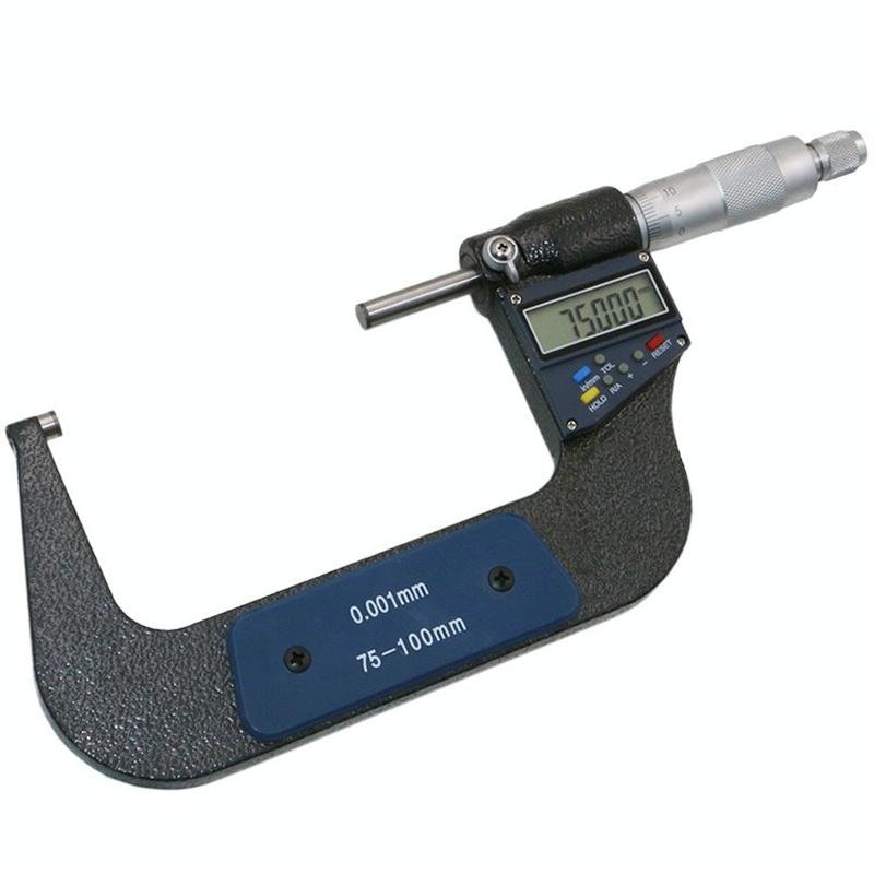 Precision Digital Micrometer - 0.001Mm Resolution - 75-100Mm-1922443451115376640