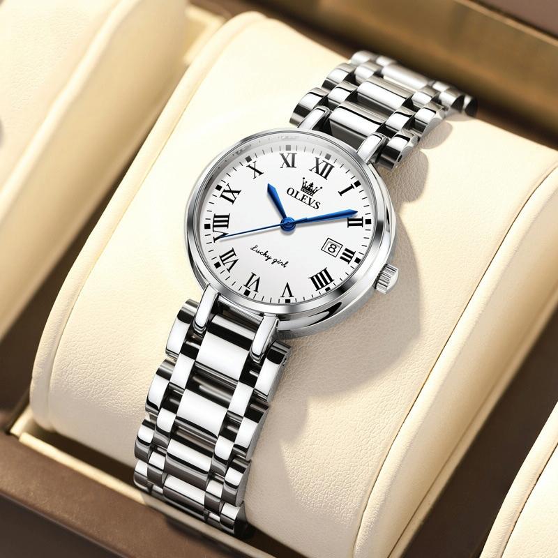 Stylish Waterproof Women Quartz Watch With Roman Dial-1915196874739027968