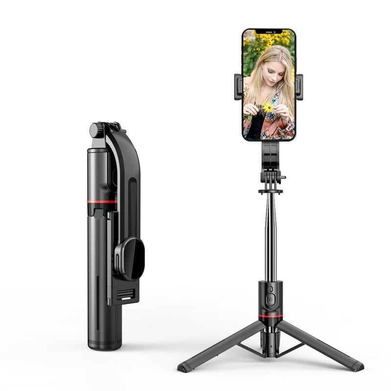 Bluetooth Remote Selfie Stick With Tripod Phone Holder-1915197672055246848