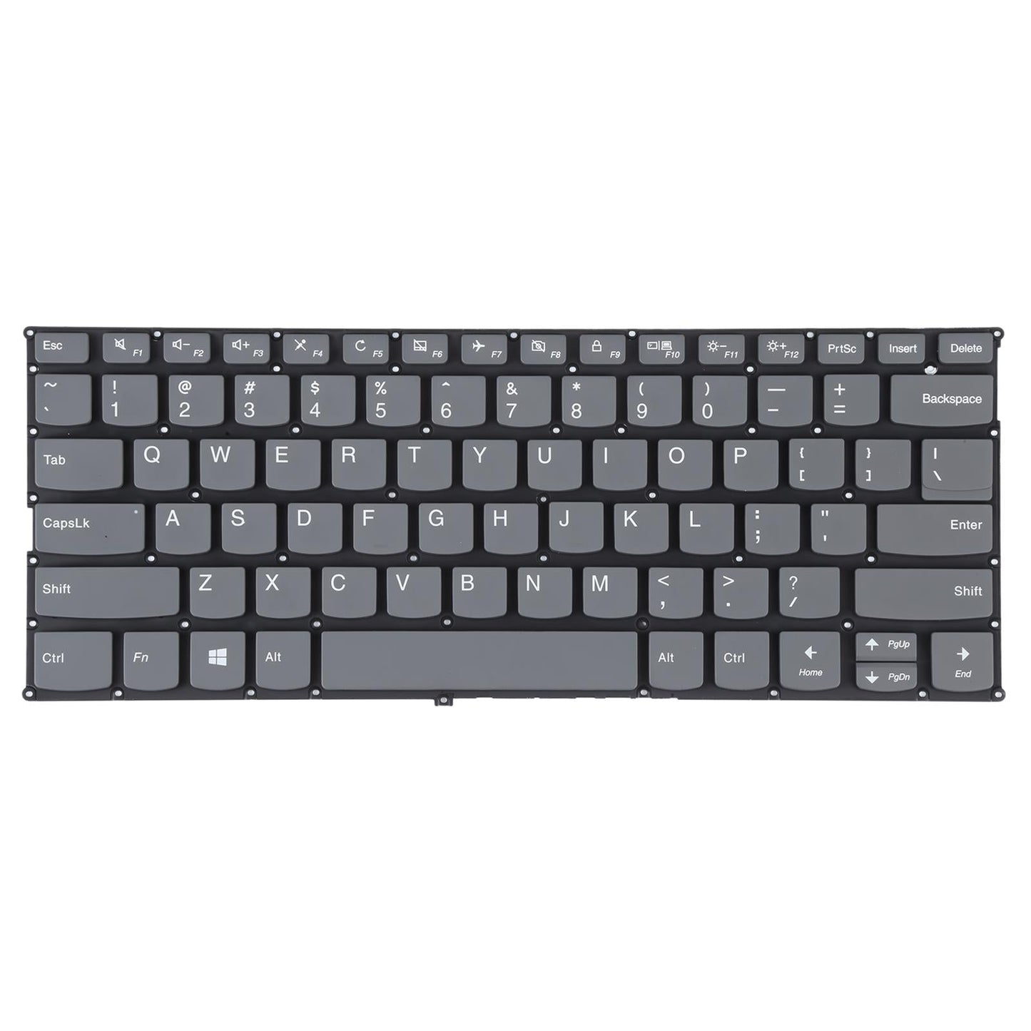 Us Keyboard For Lenovo Ideapad 320S-13 - Grey-1915196976551563264