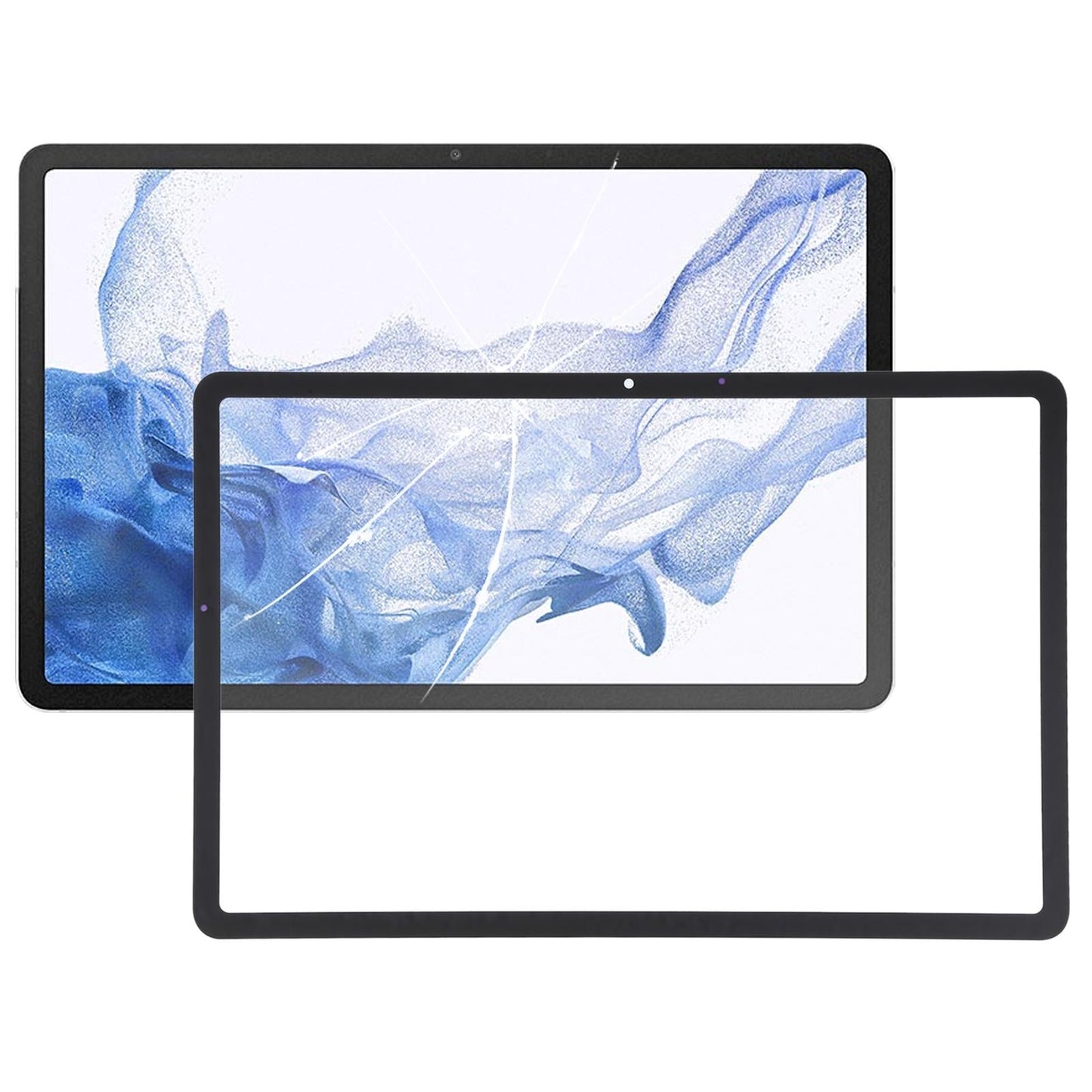 Front Screen Glass With Oca For Sm X700-1915198302975037440