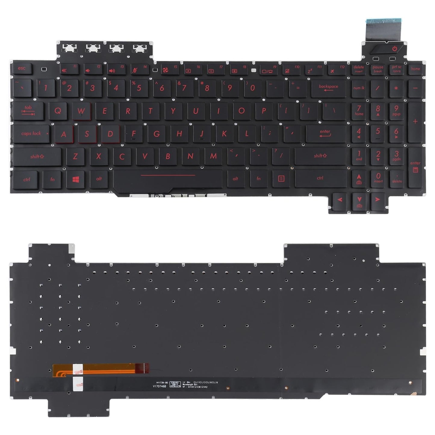 Us Version Backlit Keyboard For Asus Rog Fx503 Series-1915197261449662464