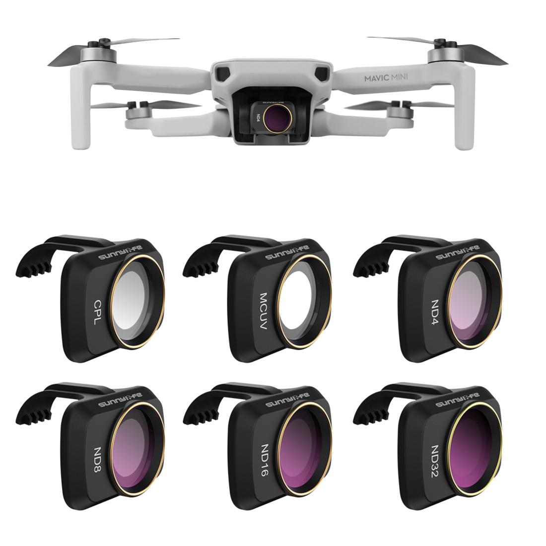 6-In-1 Drone Lens Filter For Dji Mavic Mini / Mini 2 - Mm Fi9258-1915197407927341056