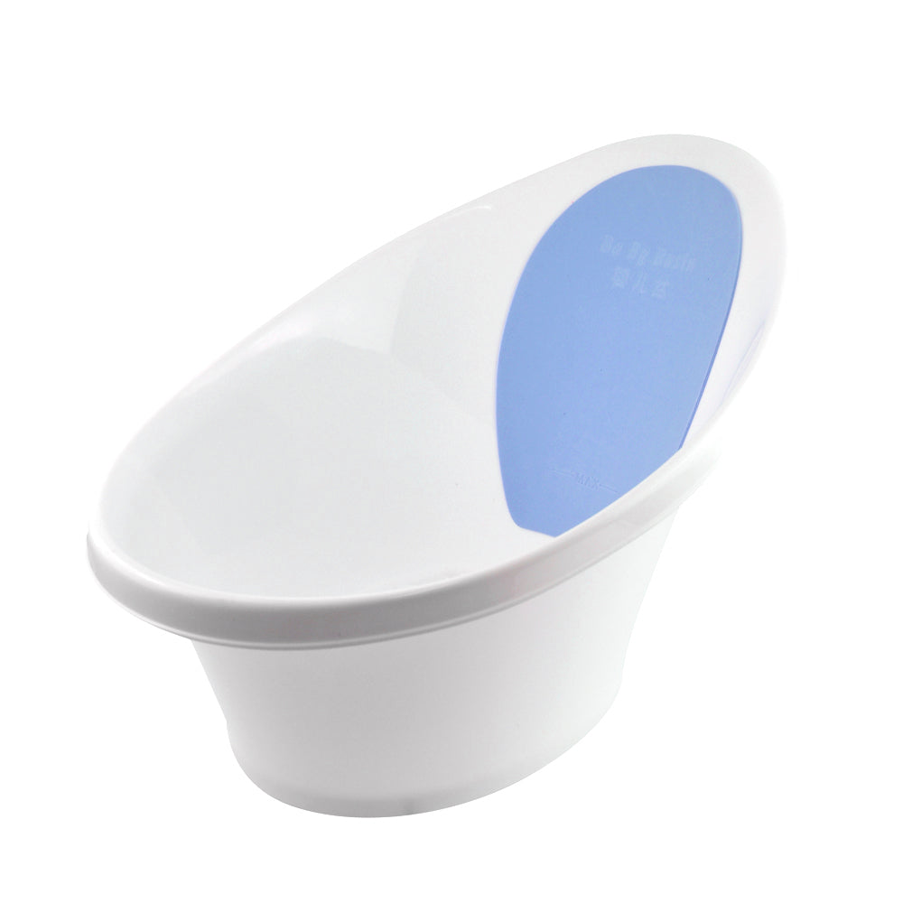 Blue Baby Bath With Backrest & Bum Bump Support-1973193609608040448