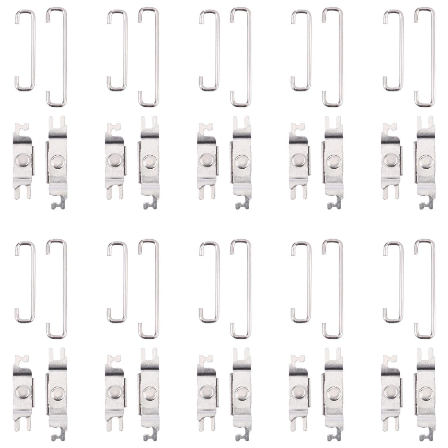 10-Piece Power / Volume Badge Holder With Spring Hooks For Iphone X 13 Pro Max-1915197424234795008