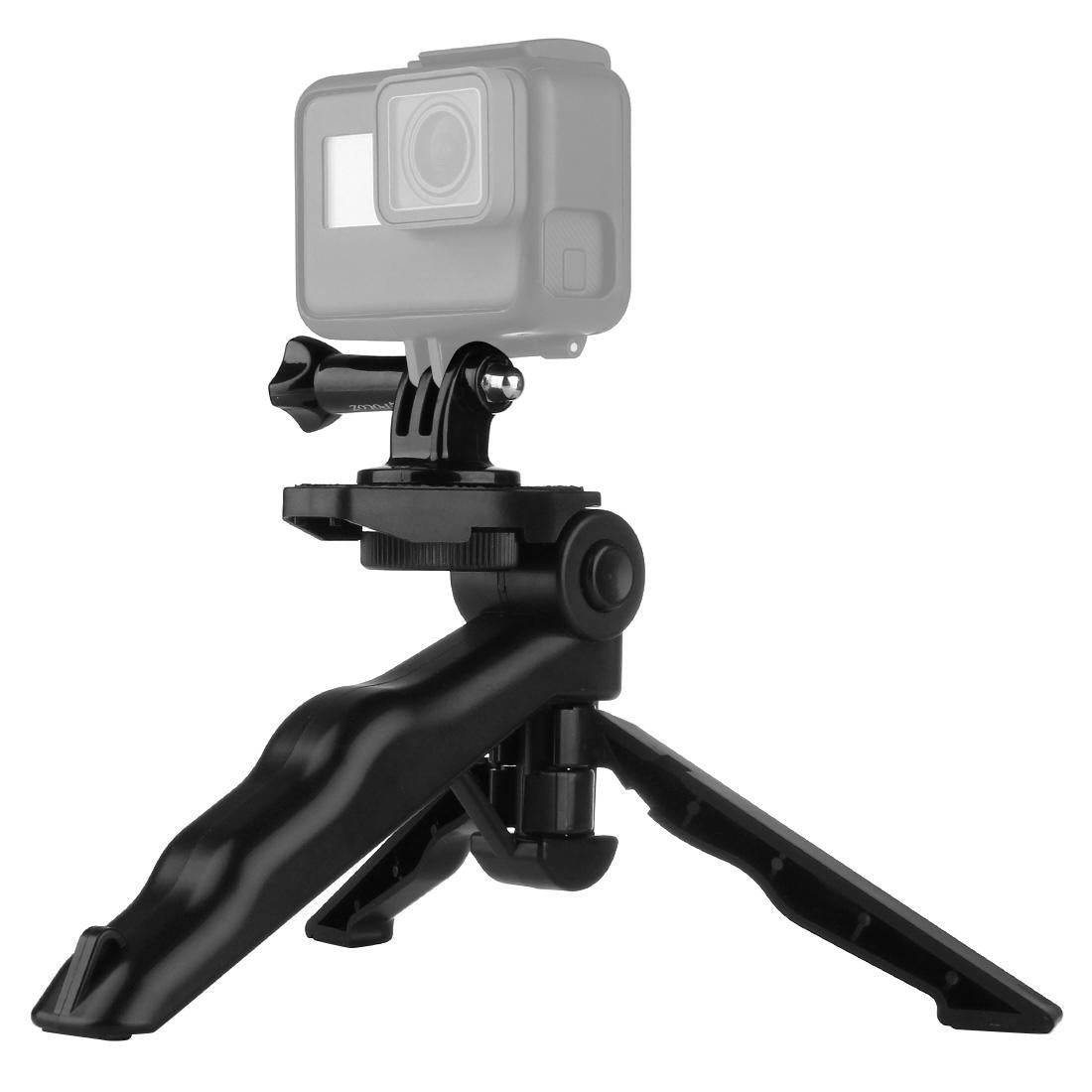 Grip Folding Tripod Mount For Gopro And Xiaoyi Action Cameras-1915198075840892928