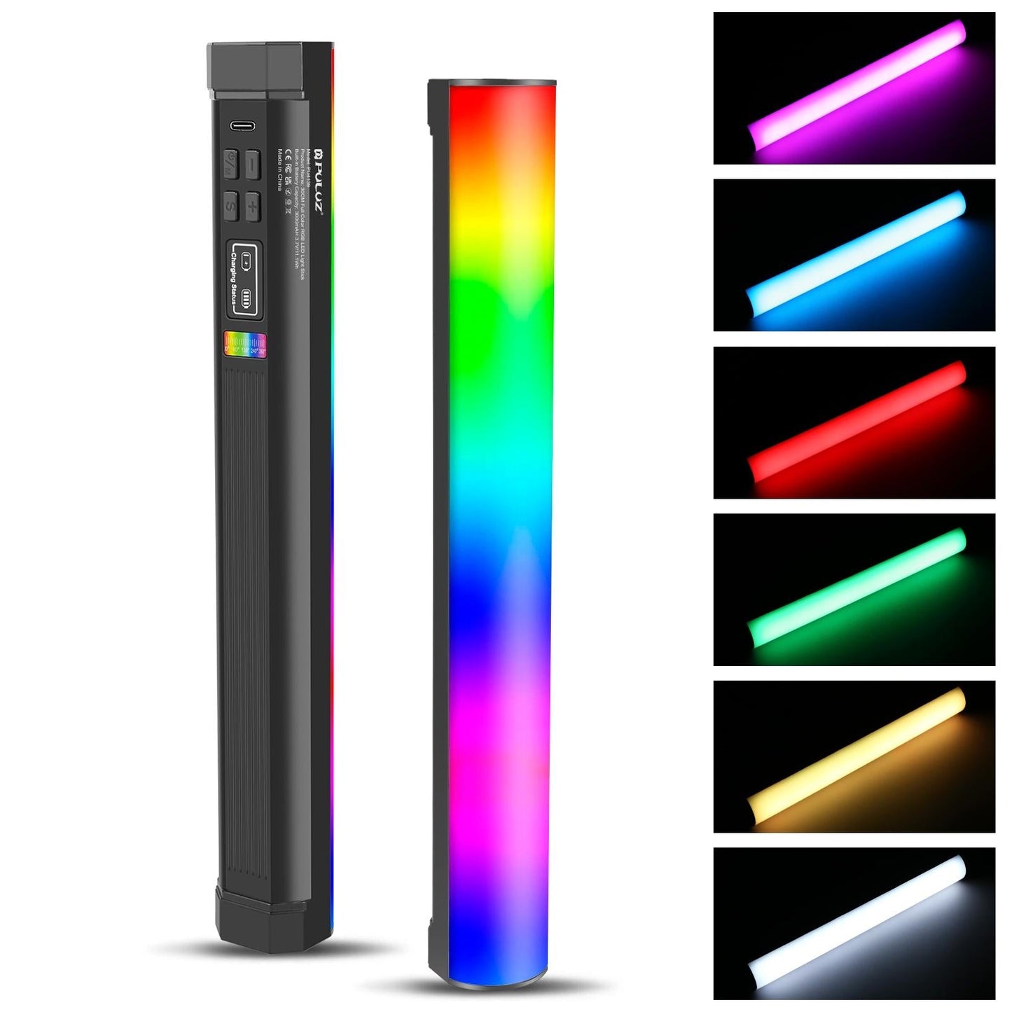 30Cm Handheld Rgb Magnetic Led Fill Light Stick - Full Colour-1915197063616925696