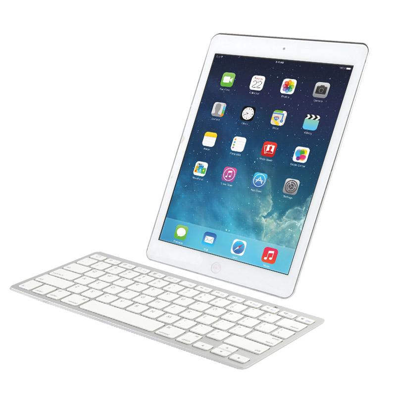 Ultra-Thin Bluetooth Keyboard For Ipad Air / Mini Iphone Ps3 - White-1915197632926584832