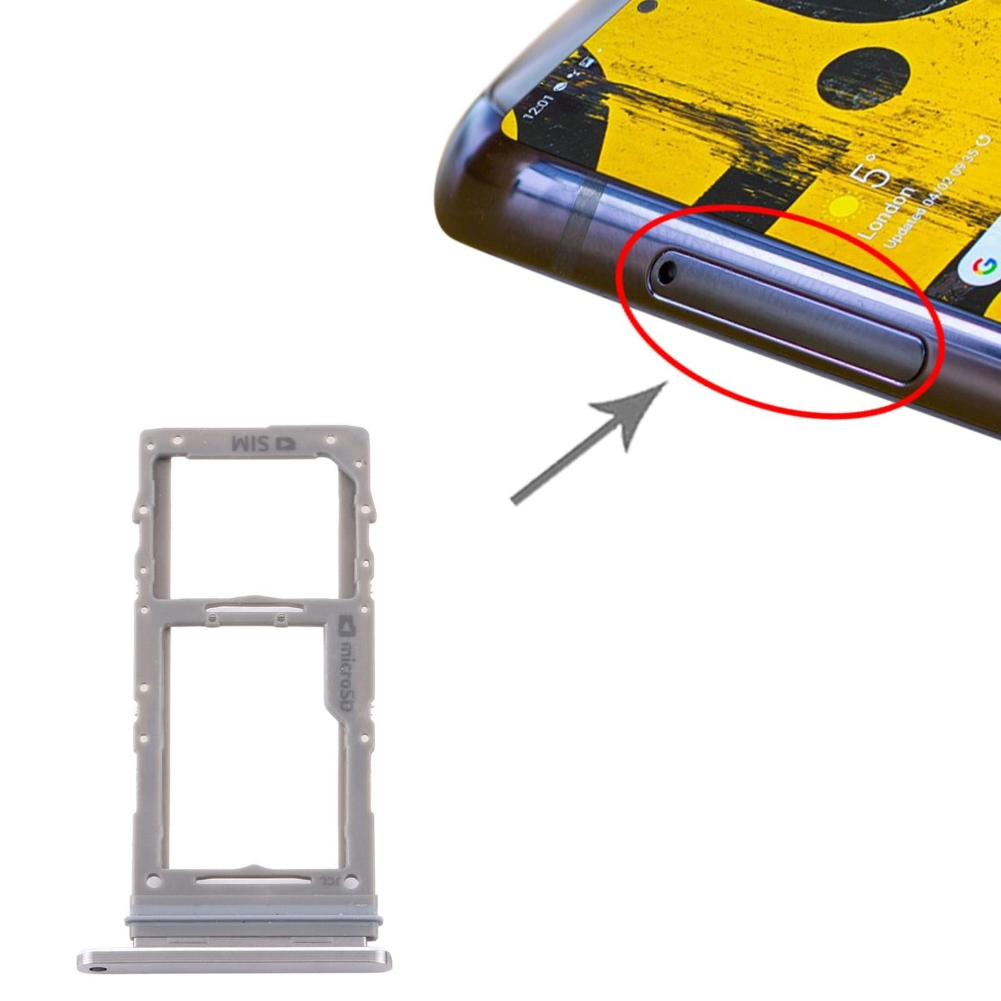 Samsung Galaxy Note 10 Lite Sim And Micro Sd Card Tray-1915196594307862528