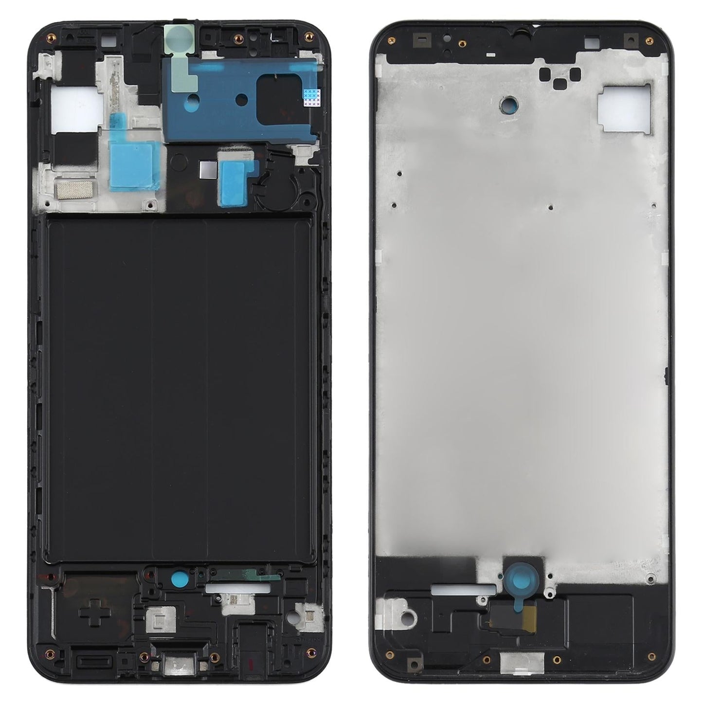 Samsung A50 Front Housing Lcd Frame - Black-1915197775214153728