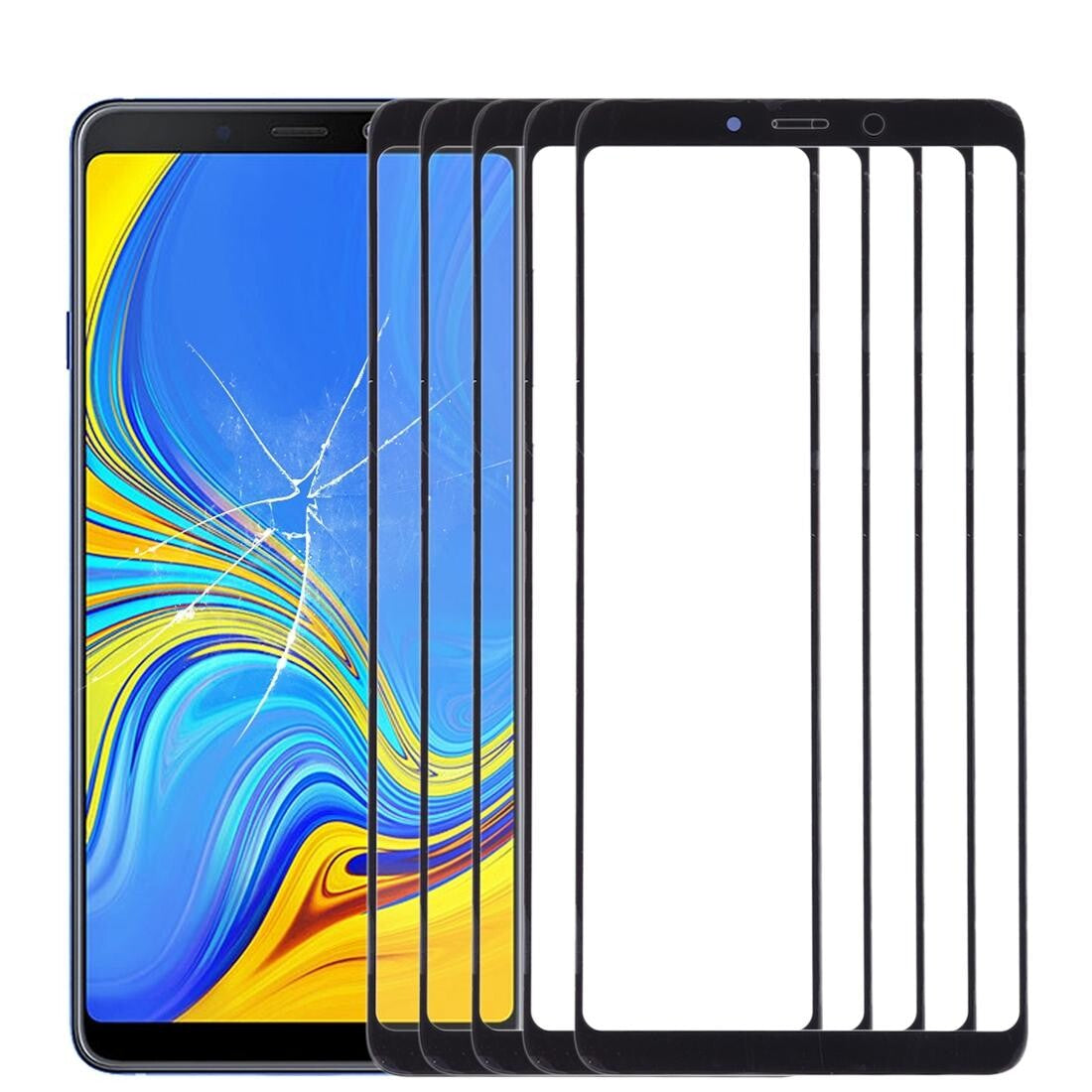 10Pcs Front Outer Glass Lens For A9S Screen-1915196777330511872