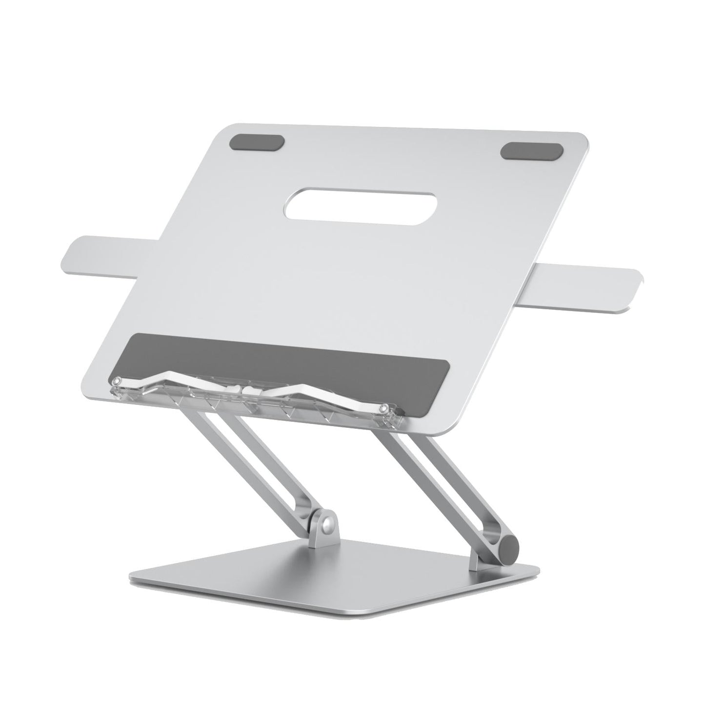 Portable Folding Laptop Stand With Adjustable Heat Dissipation - Book Clips-1964932302274433024