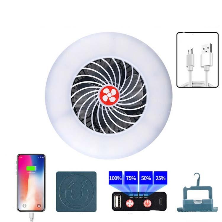 Multi-Function Rechargeable Fan Light For Camping And Live Broadcast-1964932343345057792
