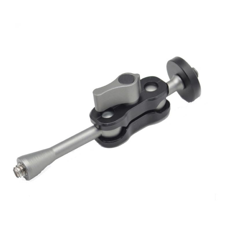 Yj Magic Arm Bracket Mount With 1 / 4 Inch Ball Head - Gun Gray-1915198272901877760
