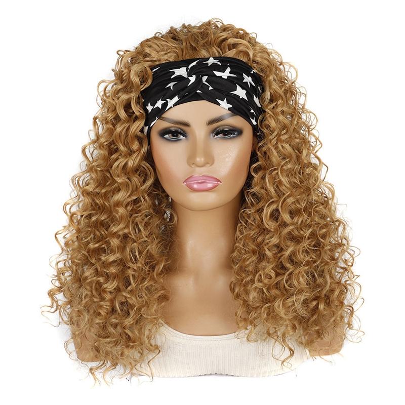 27 Xb Volumizing Hairband Wig - Chemical Fiber-1915197184203165696
