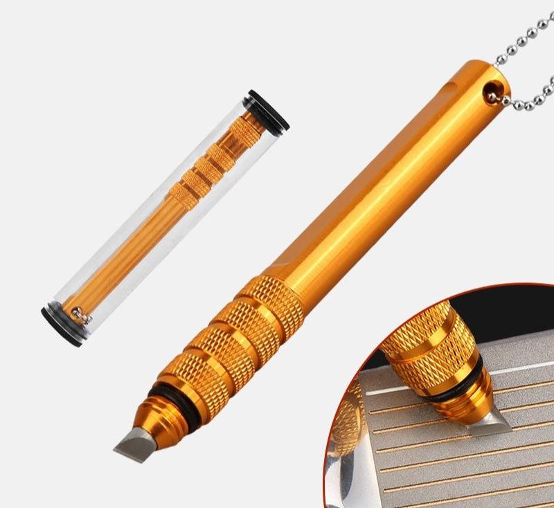 Flat Knife Golf Club Groove Cleaner - For A Clean Face-1915198333668954112