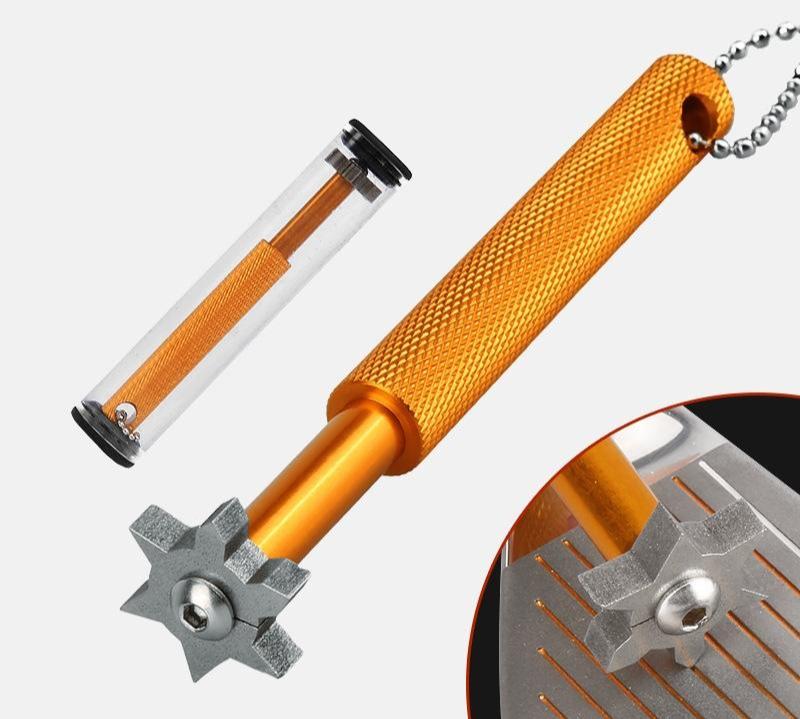 Plum Golf Club Groove Cleaner - Face Knife-1915198143771840512