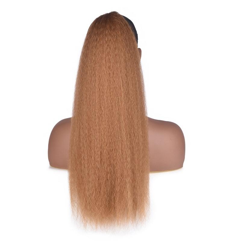 Fluffy Corn Whisker Long Curly Ponytail - Colour 4.27-1915197841517711360