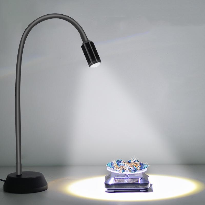 Adjustable Led Jewelry Table Lamp For Wenwan Diamond Jadeite Jade - Single Head-1915198287556775936