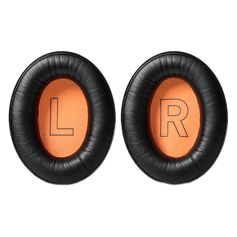 2-Pack Headset Earmuffs For Kingston Hyperx Cloud Ii - Black / Orange-1915197665369526272