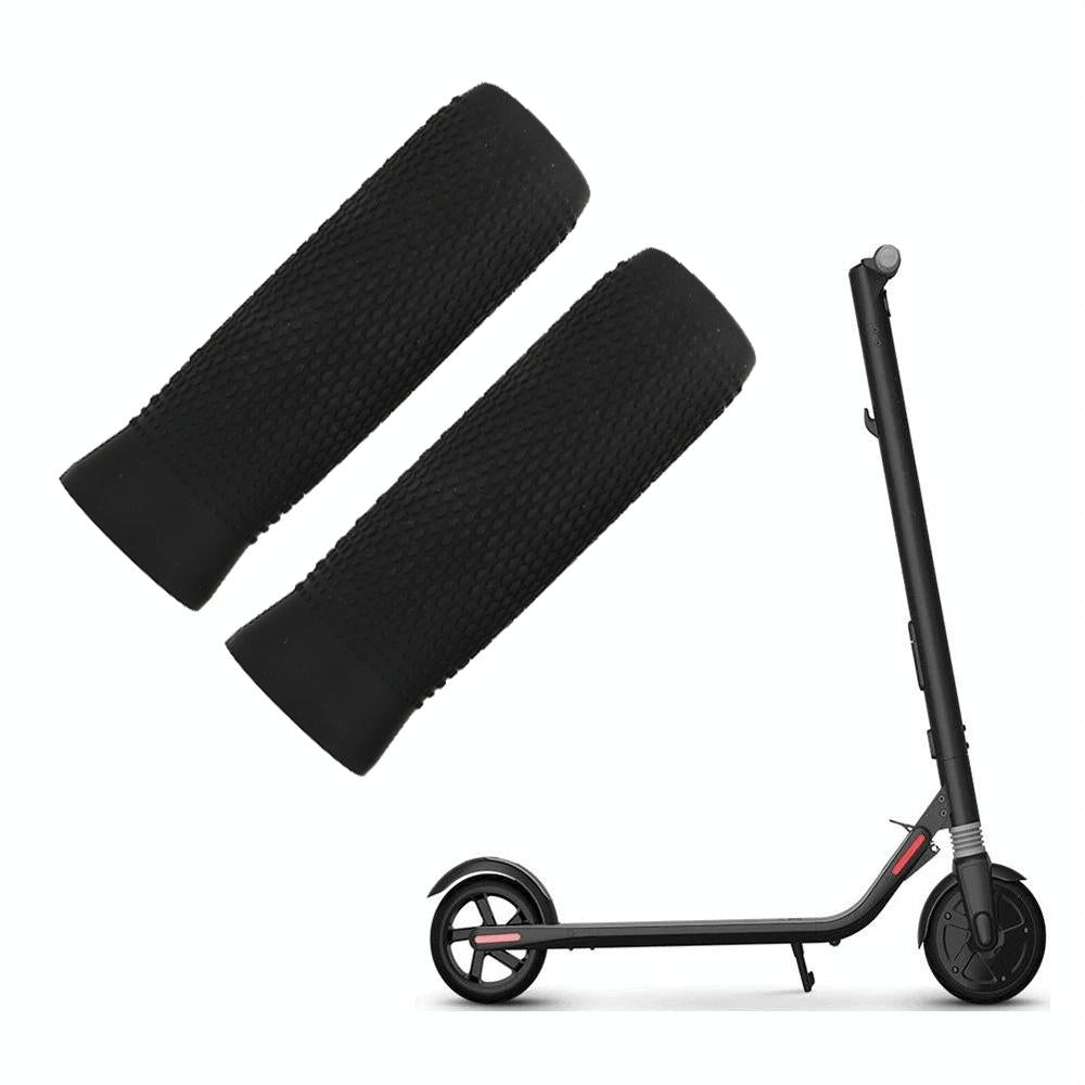 Silicone Handbar Cover For Ninebot Es Scooters - Black Pair-1964932327717081088