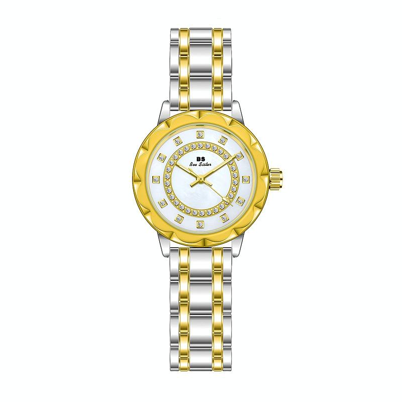Elegant Lace Women Watch - Golden-1915196842501607424