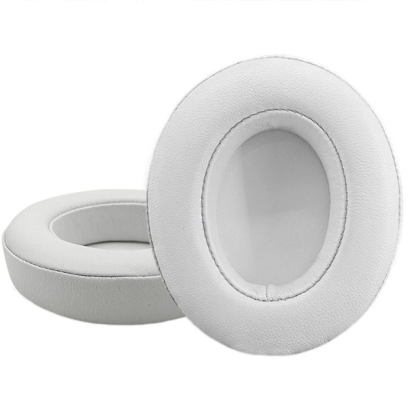 Breathable Leather Headphone Covers - 2 Pack For Beats Studio 2 / 3 - White Sheepskin-1915197032797179904