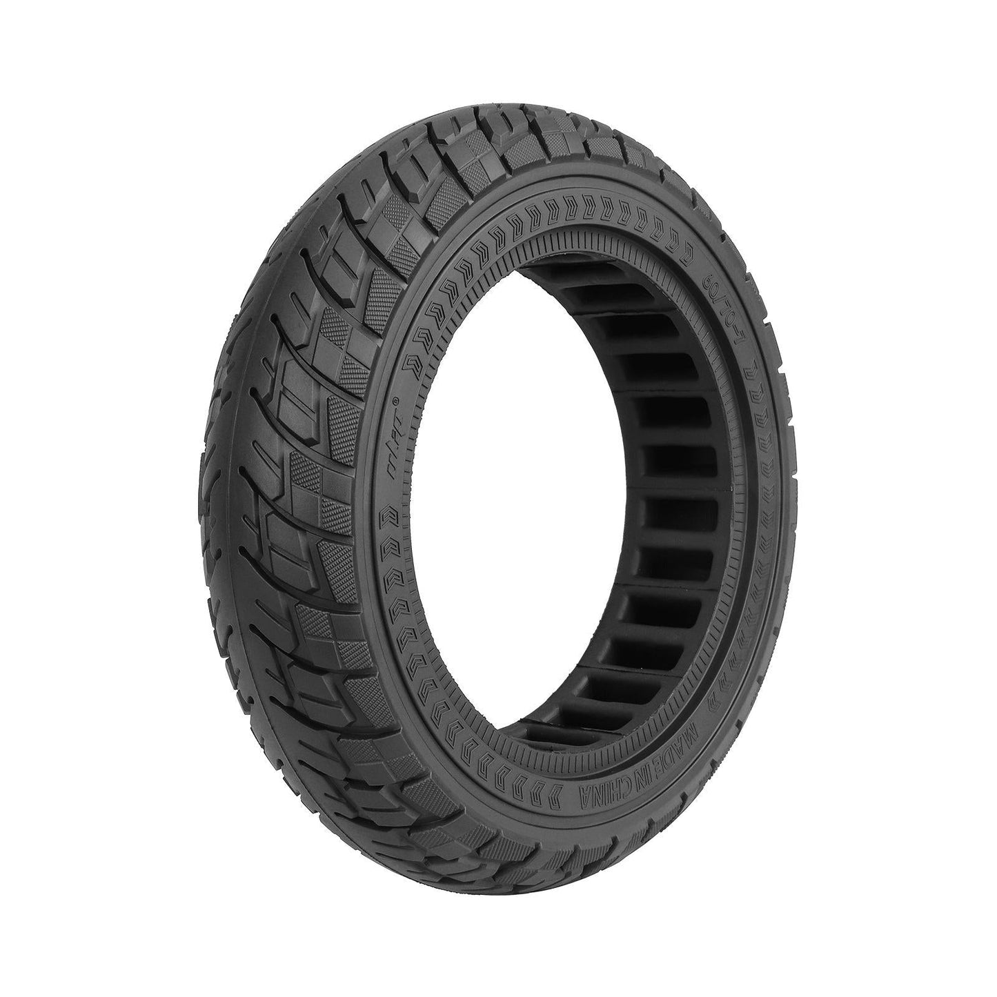 Ninebot Max G30 Scooter Tire - 10X2.5 Inch Solid Rubber Black-1964932298738634752
