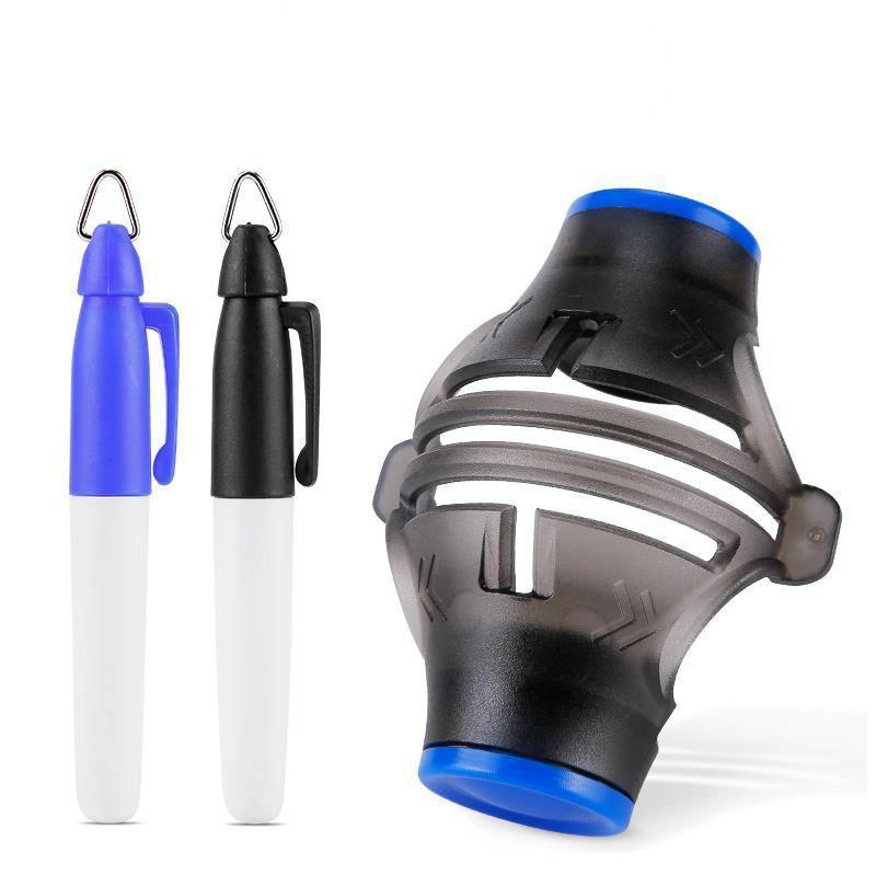 360-Degree Rotatable Golf Ball Scriber With 2 Pens - Draw Five Lines-1964932186717163520