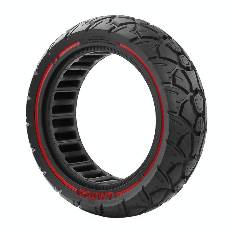 Universal Off-Road Scooter Tire - 10 X 2.7-2.75 53.5 255-70 Or 70 / 65-6.5 - Red Line-1964932203016228864