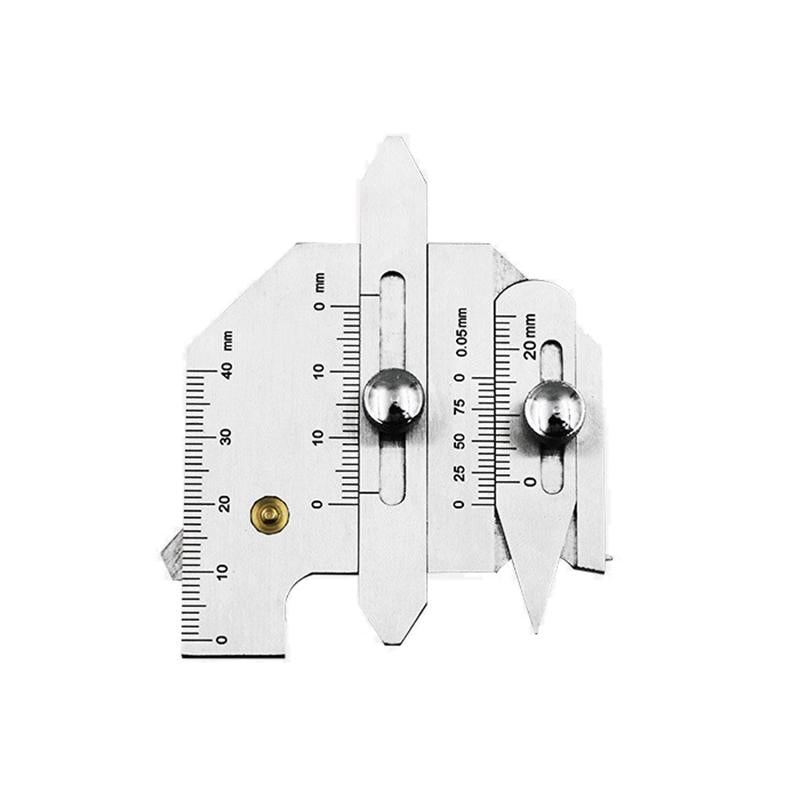 Stainless Steel Welding Inspection Ruler - Hjc40-1915198084074311680