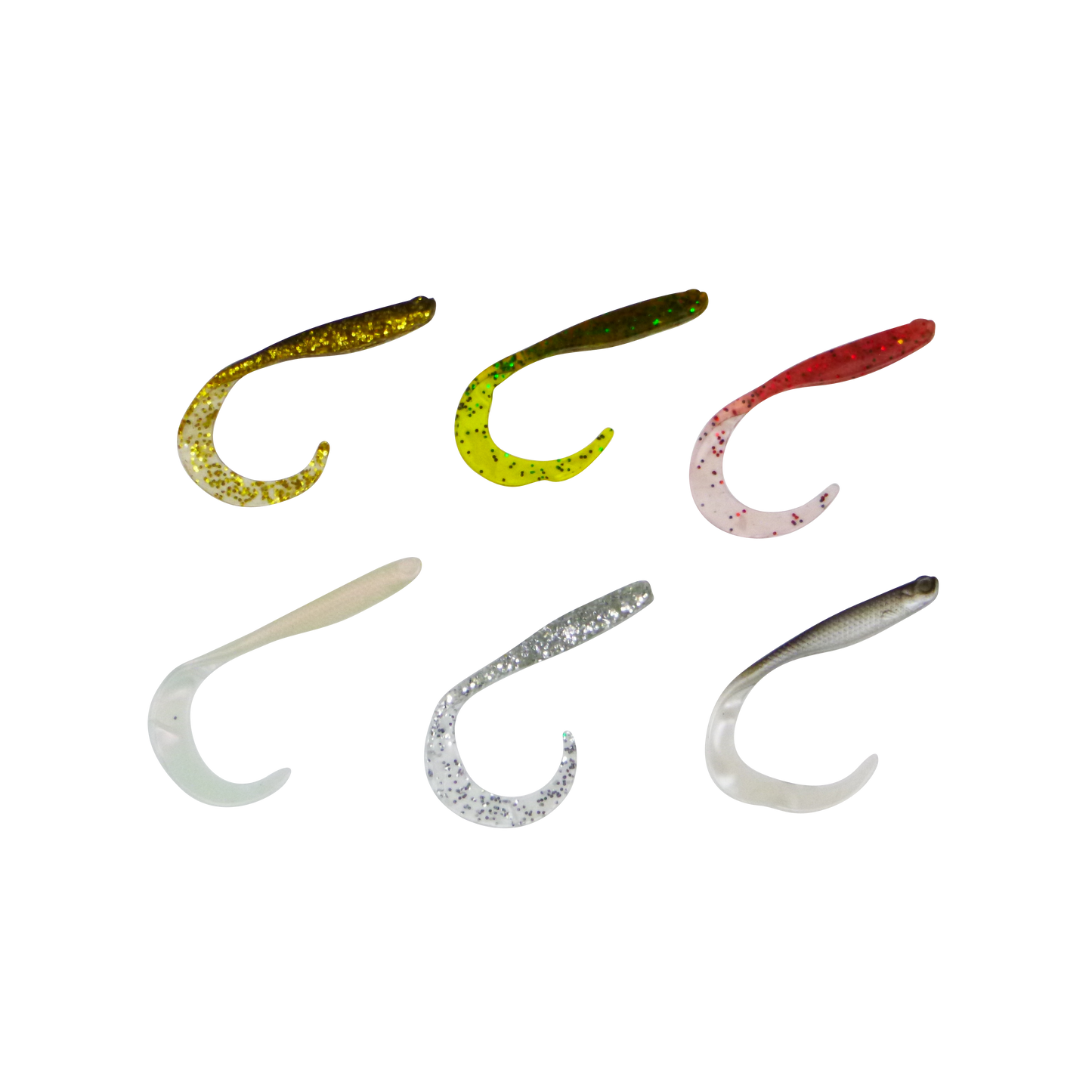 Swimerz 75 mm VTail Soft Plastic Lure, Baitfish, 8 pack