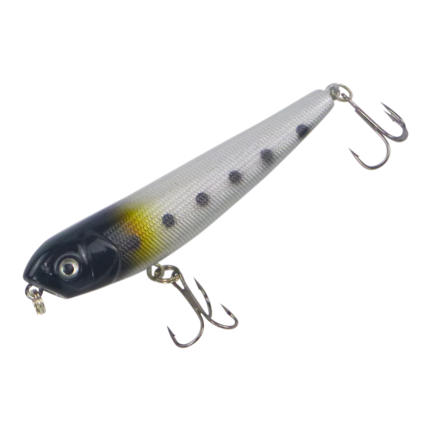 Toppu Mizzu Walking Dog, 85mm, Spotted Minnow