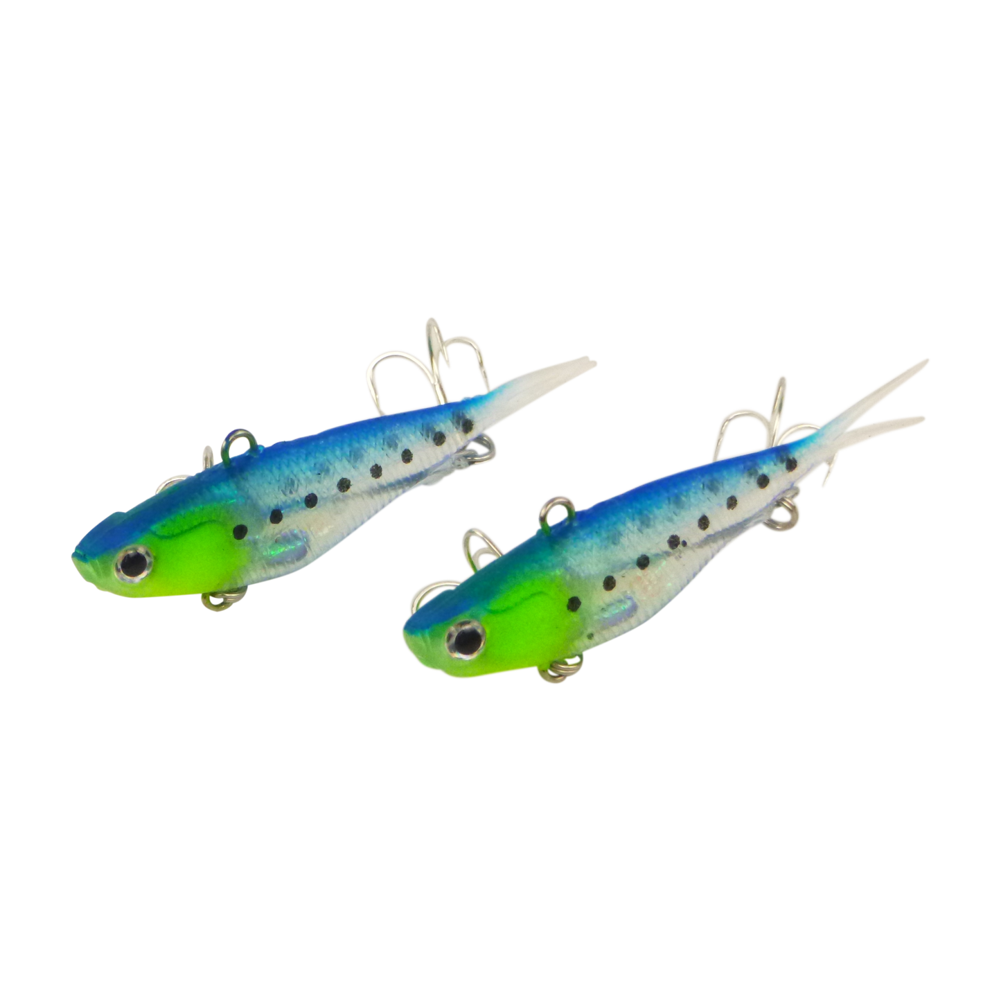 Swimerz 95mm Soft Vibe, Blue Water, 2 pack