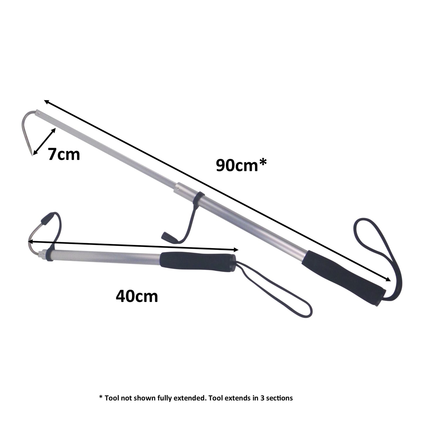 Rig Ezy 90cm Extendable Gaff