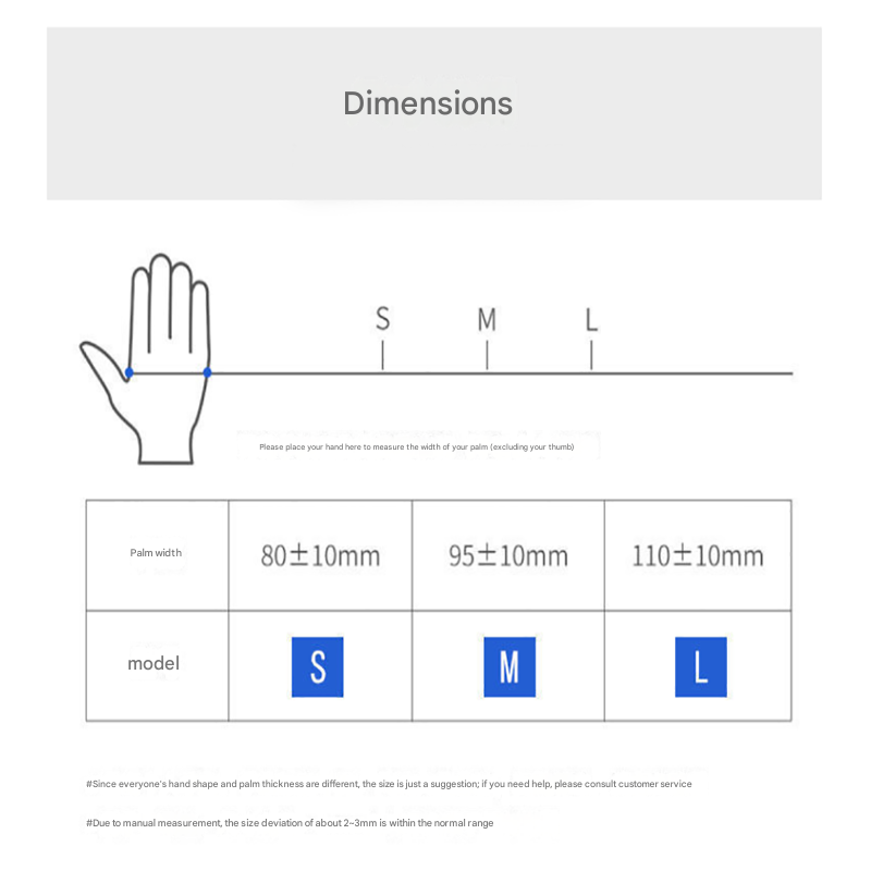 100 Pairs White Premium Disposable Nitrile Gloves - Powder-Free & Extra Durable for Multi-Purpose Use(M)