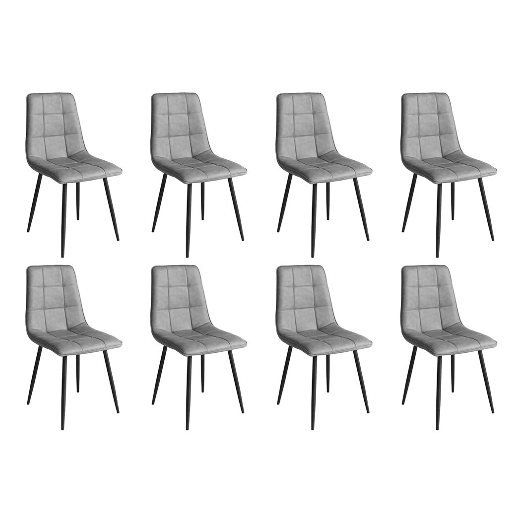 Levede 8x Dining Chairs Kitchen Chair-1975420355006828544
