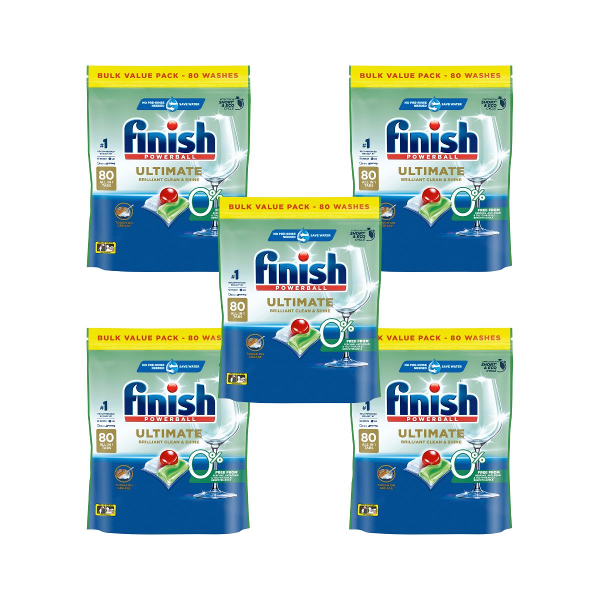 Finish Ultimate 0% Foam 400 Dishwasher Tablets-1973194175771971584