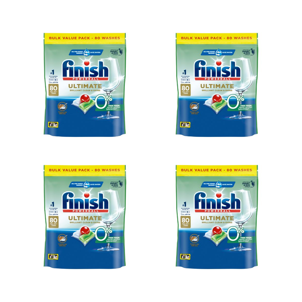 Finish Ultimate 0% Foam 320 Dishwasher Tablets-1973194175558062080