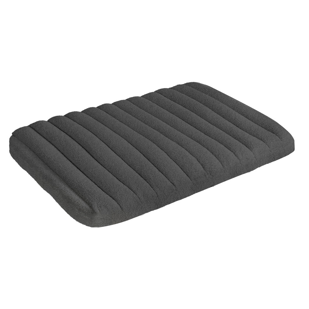 Pawz XL Size Orthopedic Dog Bed with Sherpa Plush Removable Cover in Grey-1973193542683725824