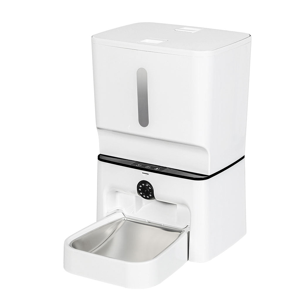 Pawz 2-in-1 Automatic Pet Feeder Wifi Camera Laser Toy-1975420344558817280